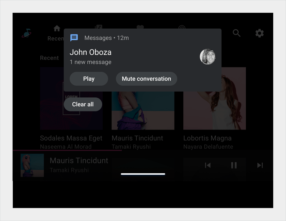 ड्राइविंग बनाम पार्क की गई सूचना