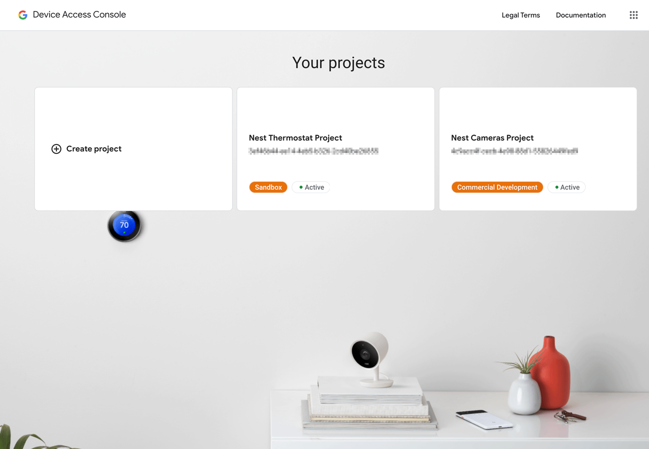 设备访问项目列表