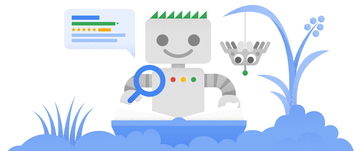 Googlebot et Crawley explorent le Web.