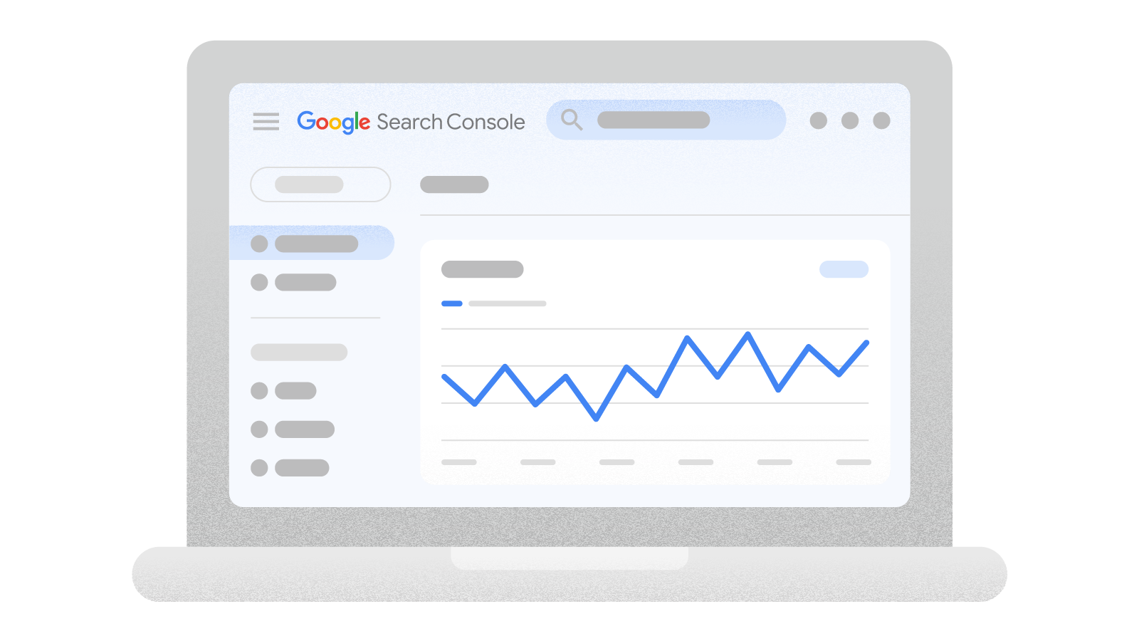Search Console home page