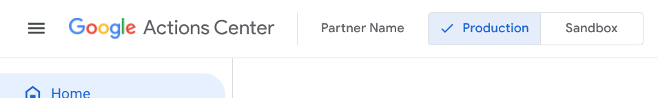 図 1. 環境切り替えツール