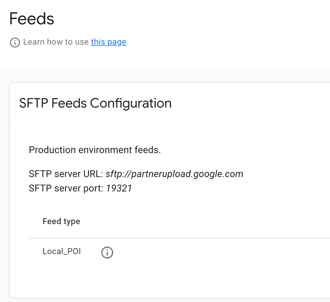 Como selecionar servidores de feed