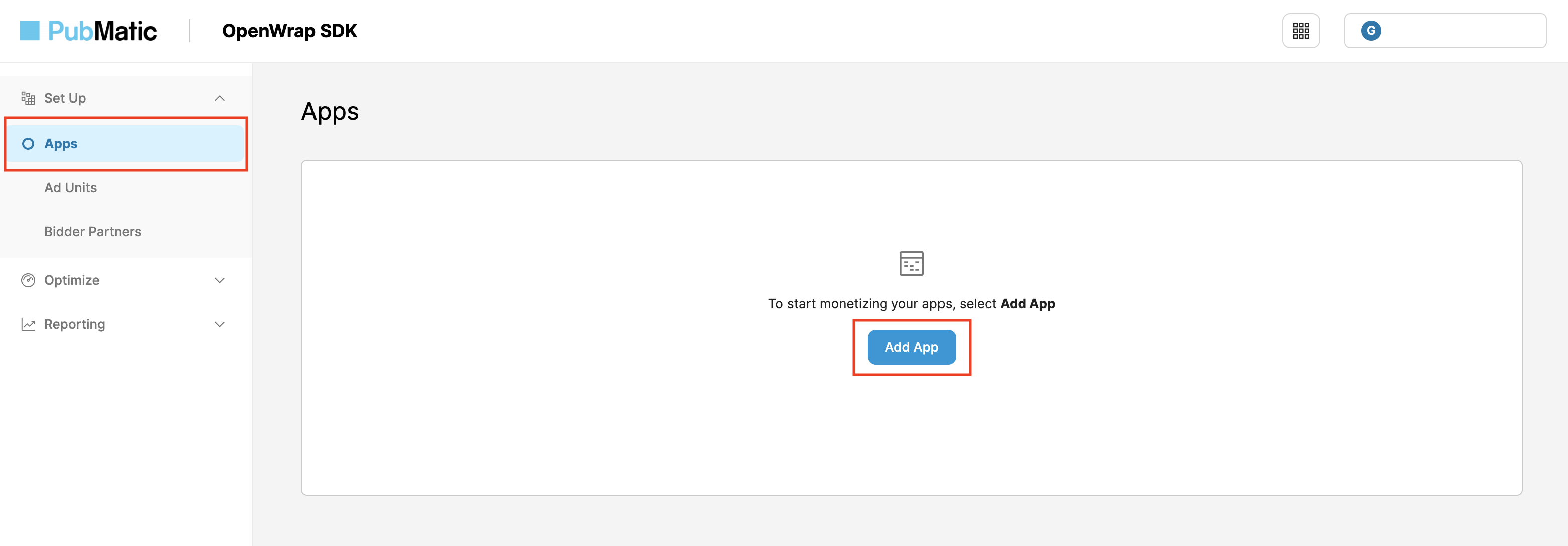 لوحة بيانات التطبيقات