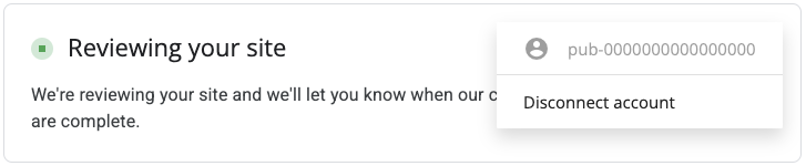 Embedded Connect: como conferir as informações do site com o menu aberto