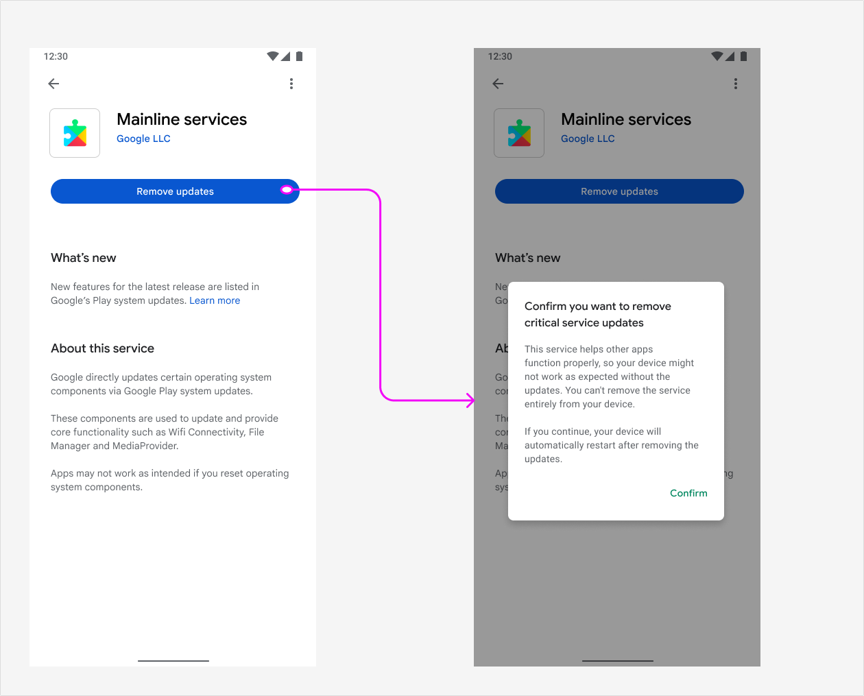온디바이스 복구 흐름