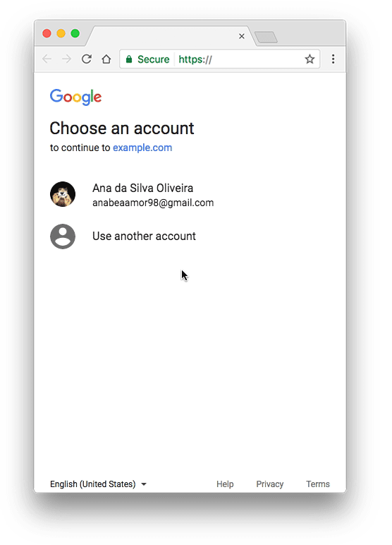Doğrulanmamış bir uygulamanın yetkilendirme akışını gösteren hareketli GIF.