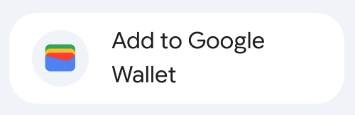 Google Wallet का आइकॉन और Google Wallet में जोड़ने का सुझाव