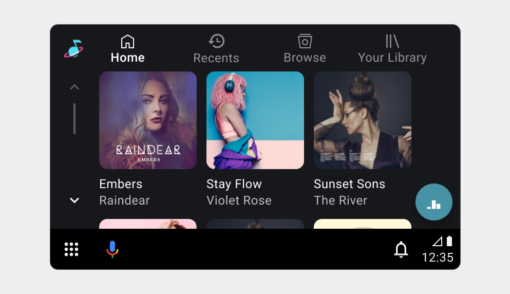 그리드 기반 탐색 보기