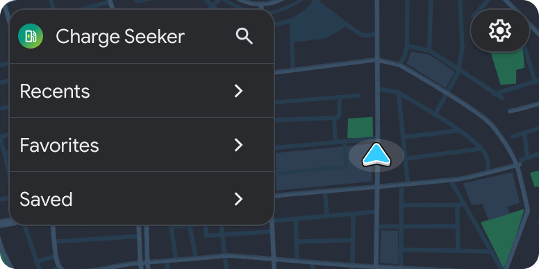 تم تضمين نموذج القائمة في نموذج "الخريطة + المحتوى"