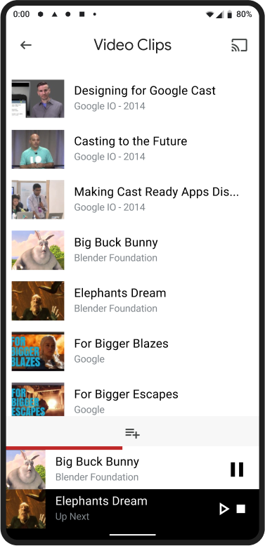 다음으로 발신자 자동재생