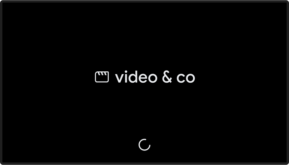 Web Receiver アプリの読み込み