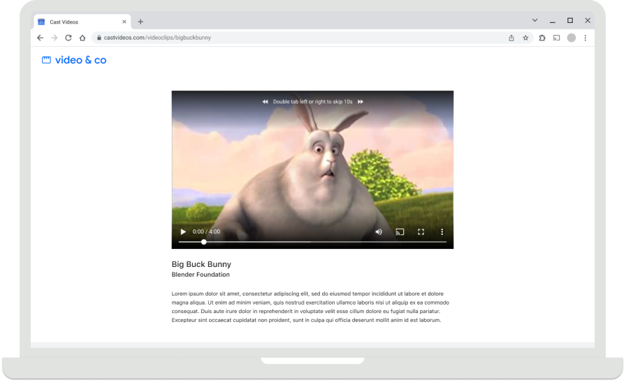 傳送者無法使用 Google Cast