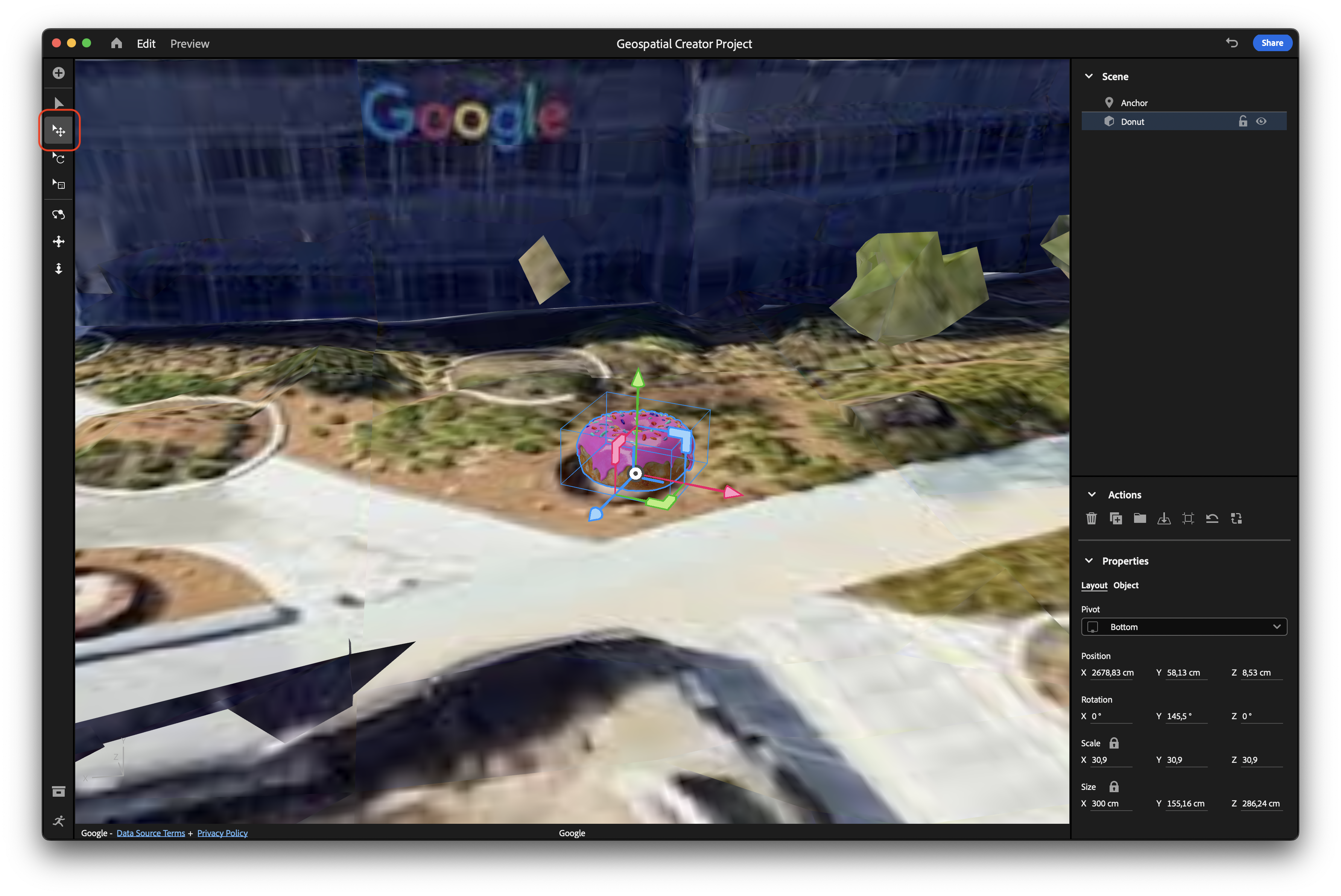 Di chuyển đối tượng