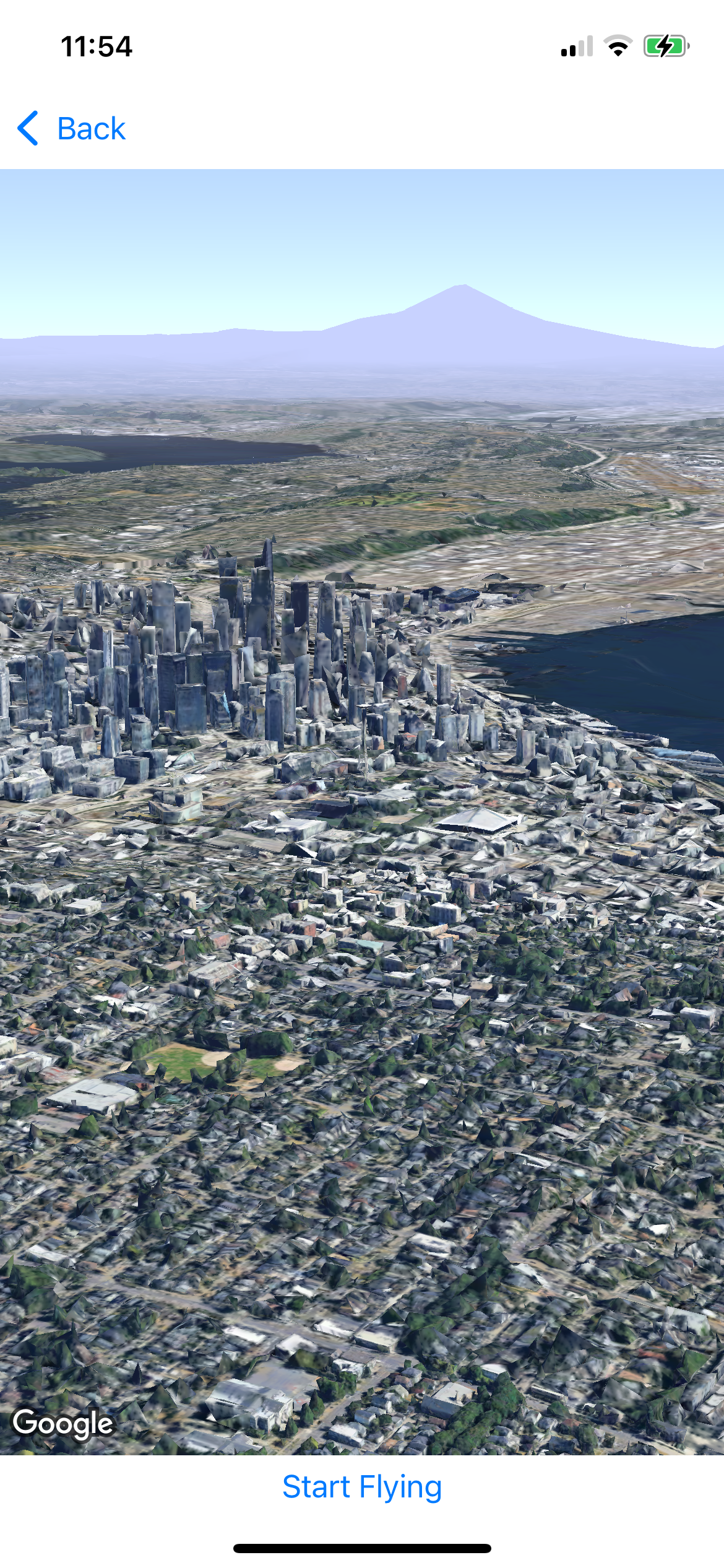 Mapa 3D Seattle