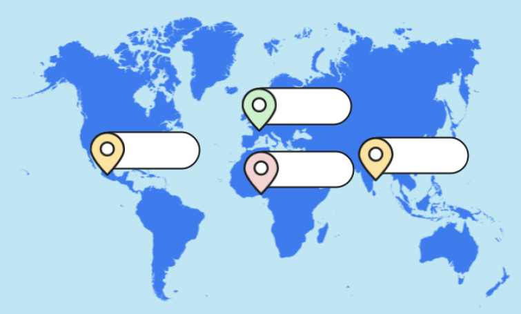 Mapa de DevFest