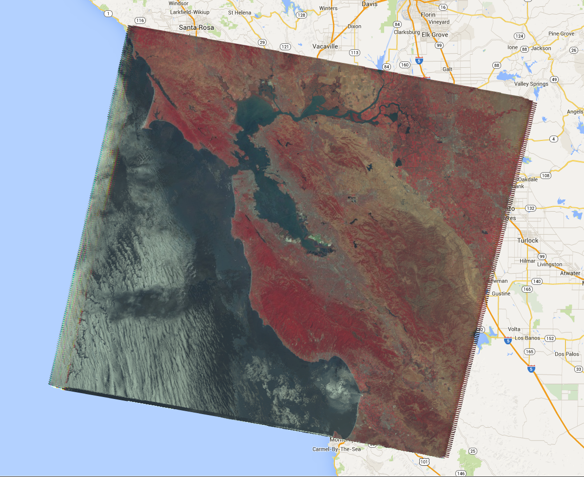 ImageCollection.reduce আউটপুট