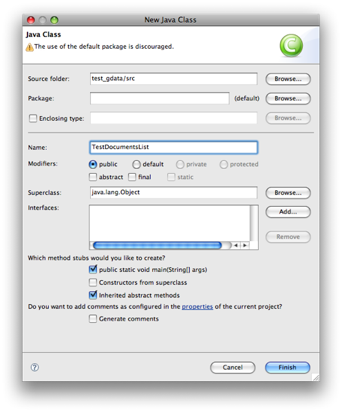 क्लास बनाना