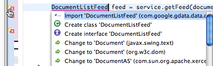 เมนูการแก้ไขด่วน