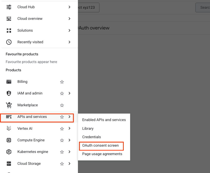 Sol menü