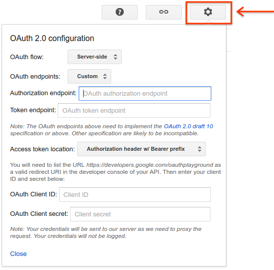 OAuth Playground