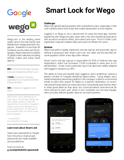 Fallstudie zu Wego