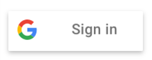 Botão do Login do Google, estado desconectado Login do Google