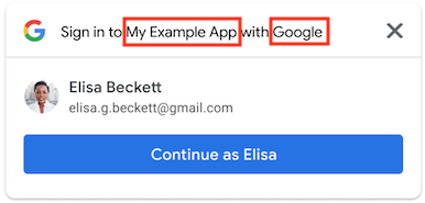 FedCM ছাড়াই একক-সেশনে ব্যবহারকারীর যাত্রা (স্বয়ংক্রিয় সাইন-ইন অক্ষম থাকা অবস্থায়)