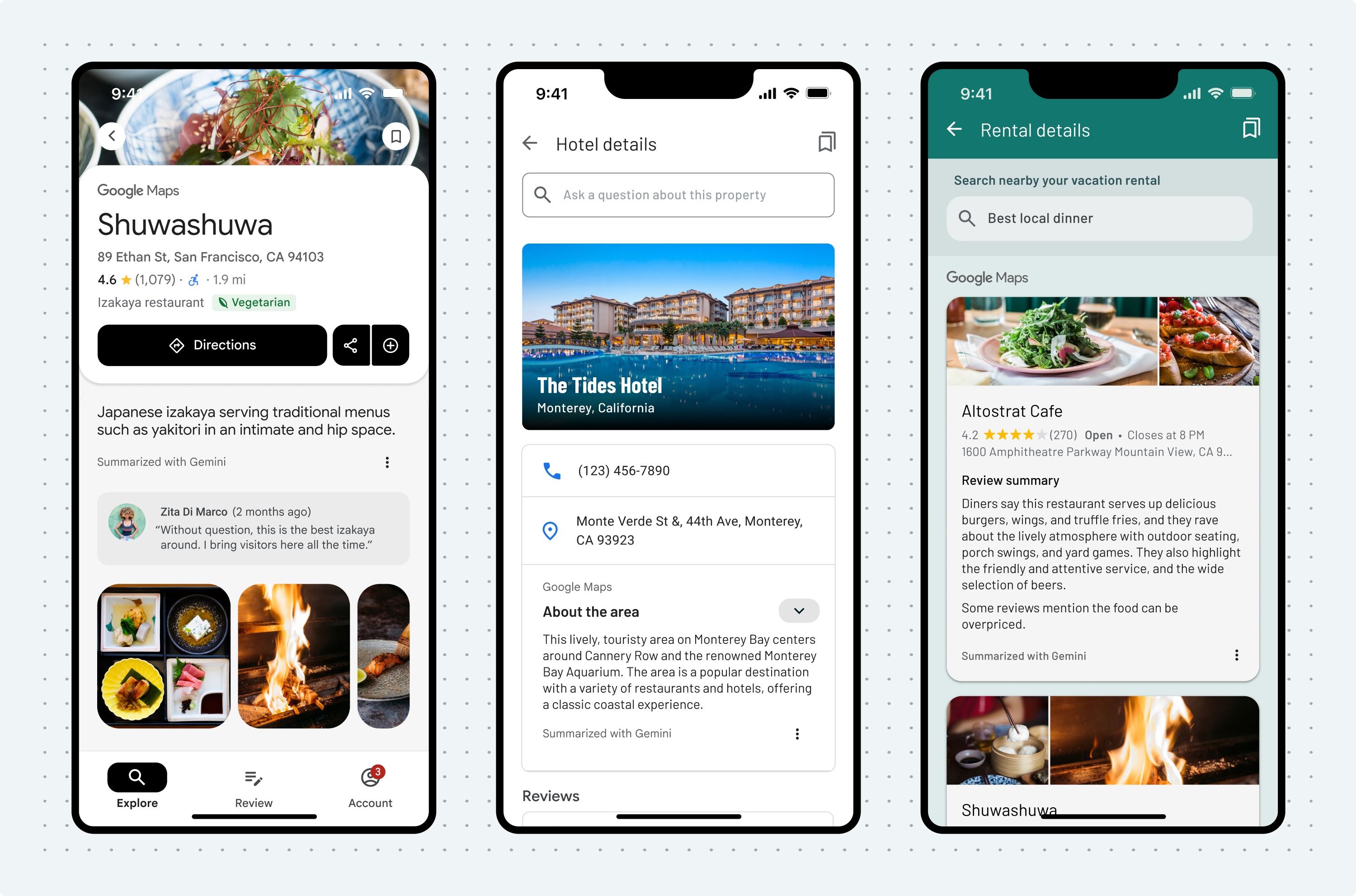 AI-powered summary with disclosure text