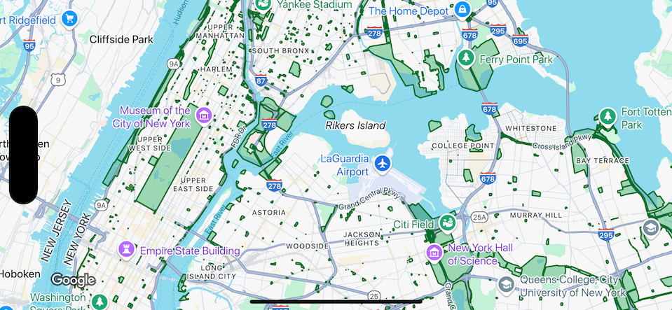 データセットの対象物にスタイルを適用します。