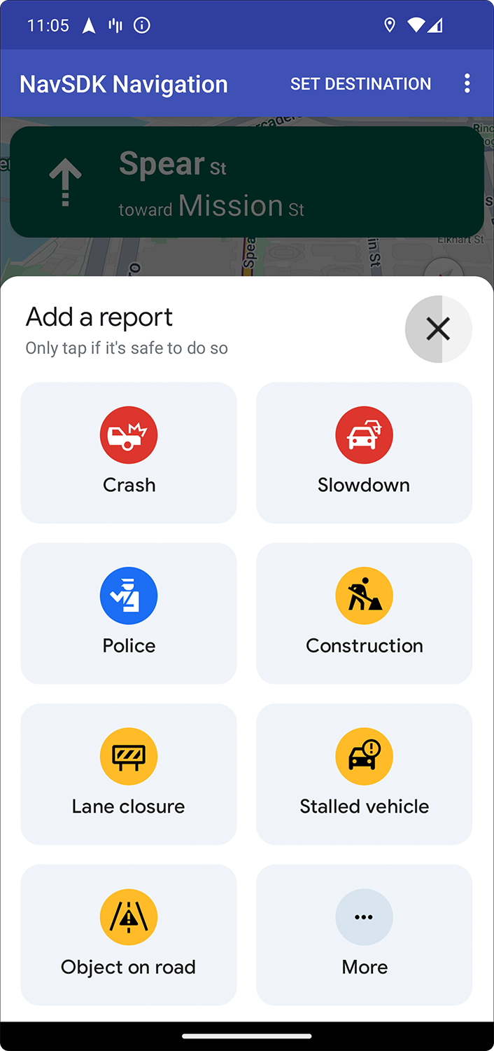 रिपोर्टिंग मेन्यू