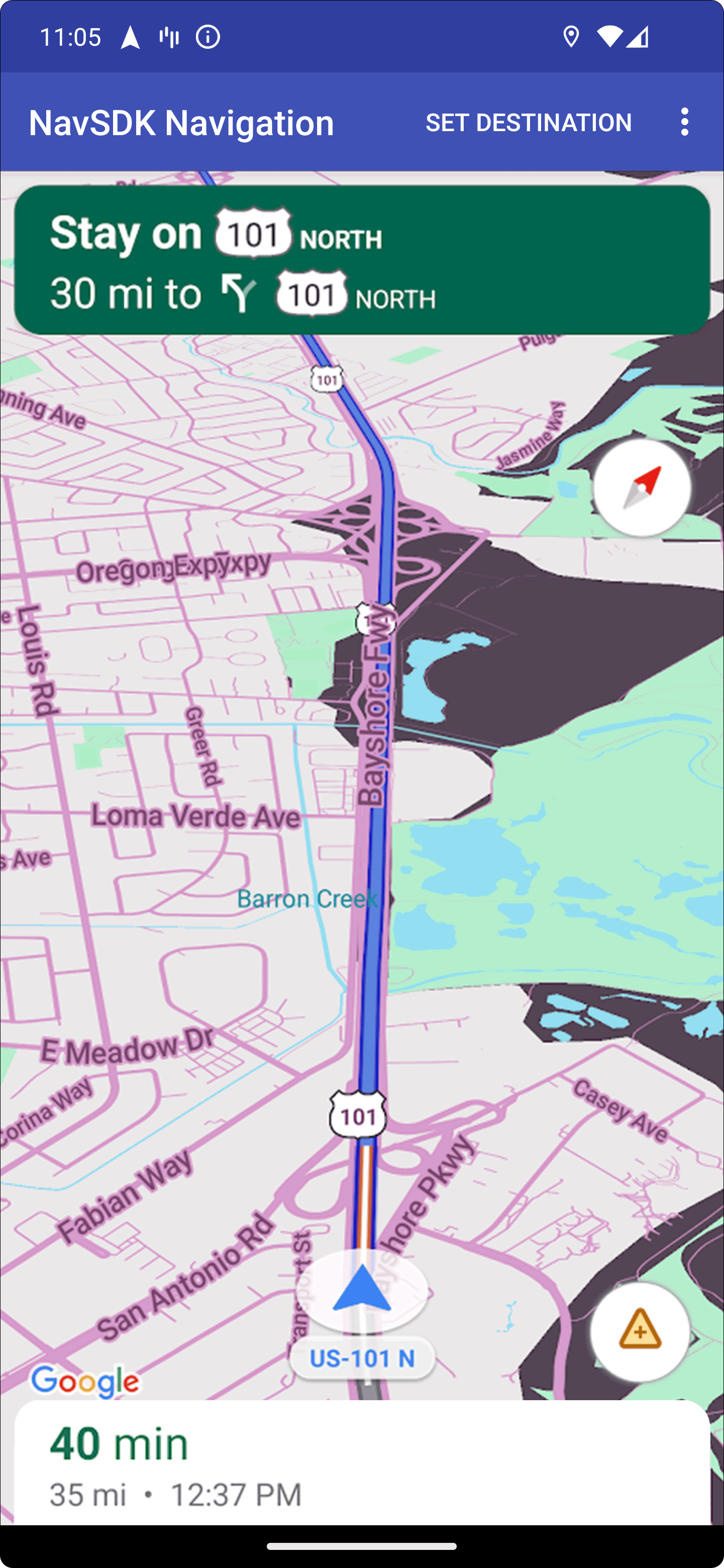 Ejemplo de diseño de mapa personalizado 1