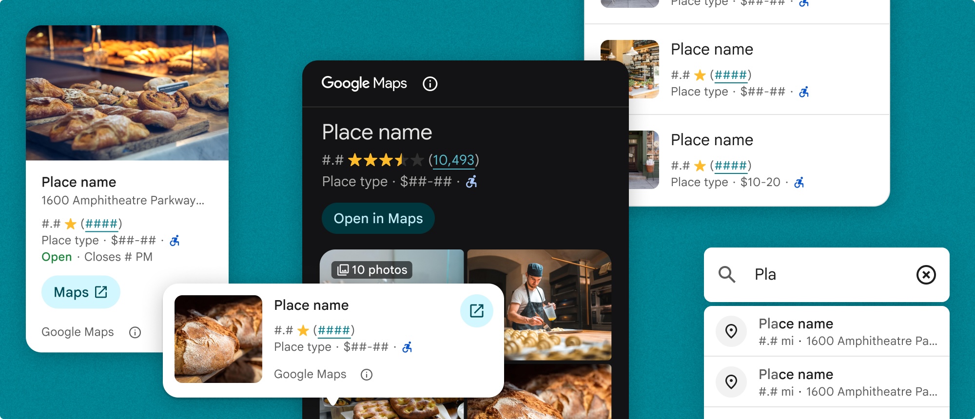 Places UI Kit