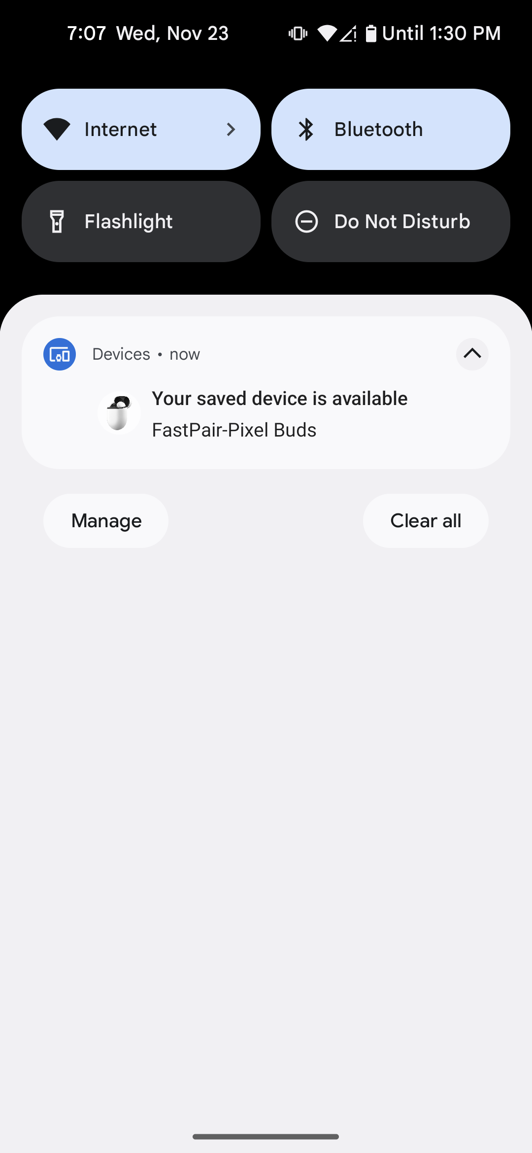 후속 페어링 알림 후속 페어링 알림