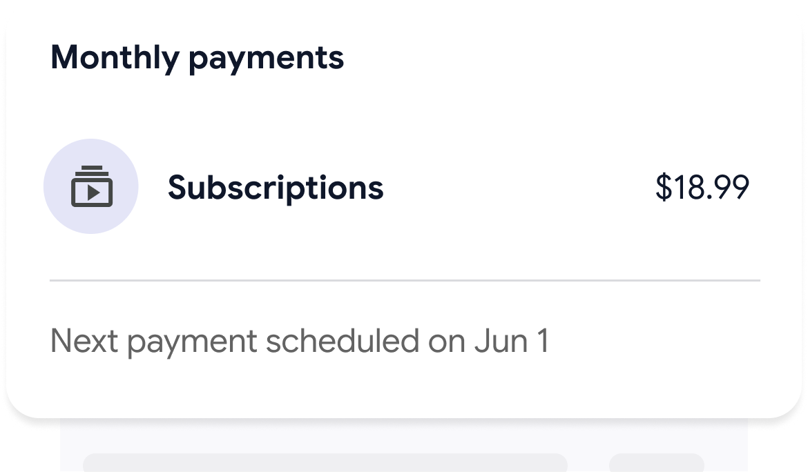 Tokenized recurring payments and subscription billing with Google Pay
