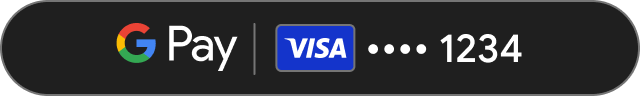أزرار الدفع الداكنة في Google Pay