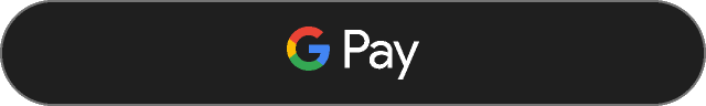 深色 Google Pay 付款按钮