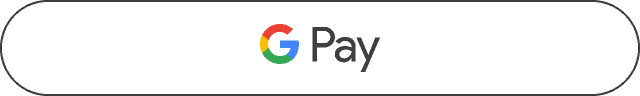 浅色 Google Pay 付款按钮