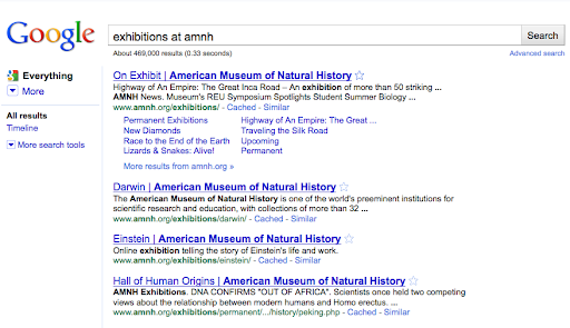 search results for the query exhibitions at amnh showing results primarily from the amnh website