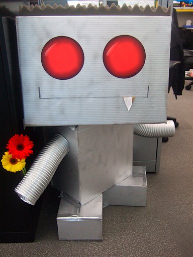 googlebot with flowers