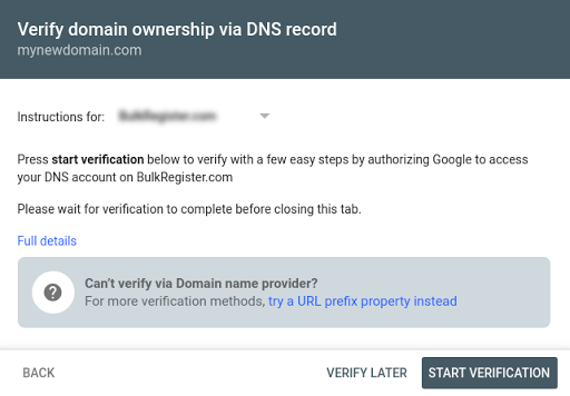 Otomatik DNS doğrulaması akışı