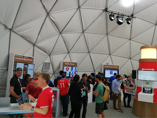 Hallway discussions at Google I/O