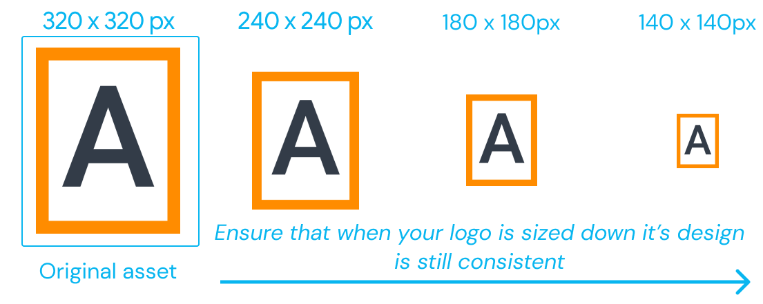 logo size down