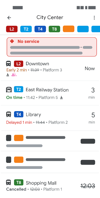 Табло отправления Табло отправления