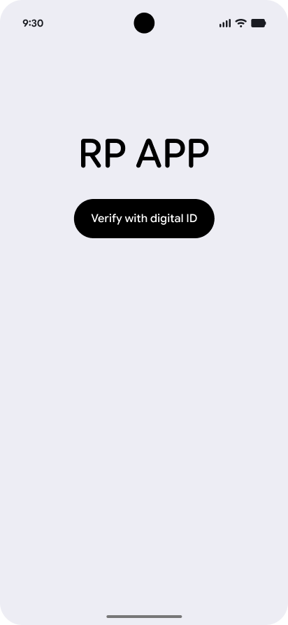 Nutzer wird aufgefordert, das Alter in der App oder auf der Website zu bestätigen