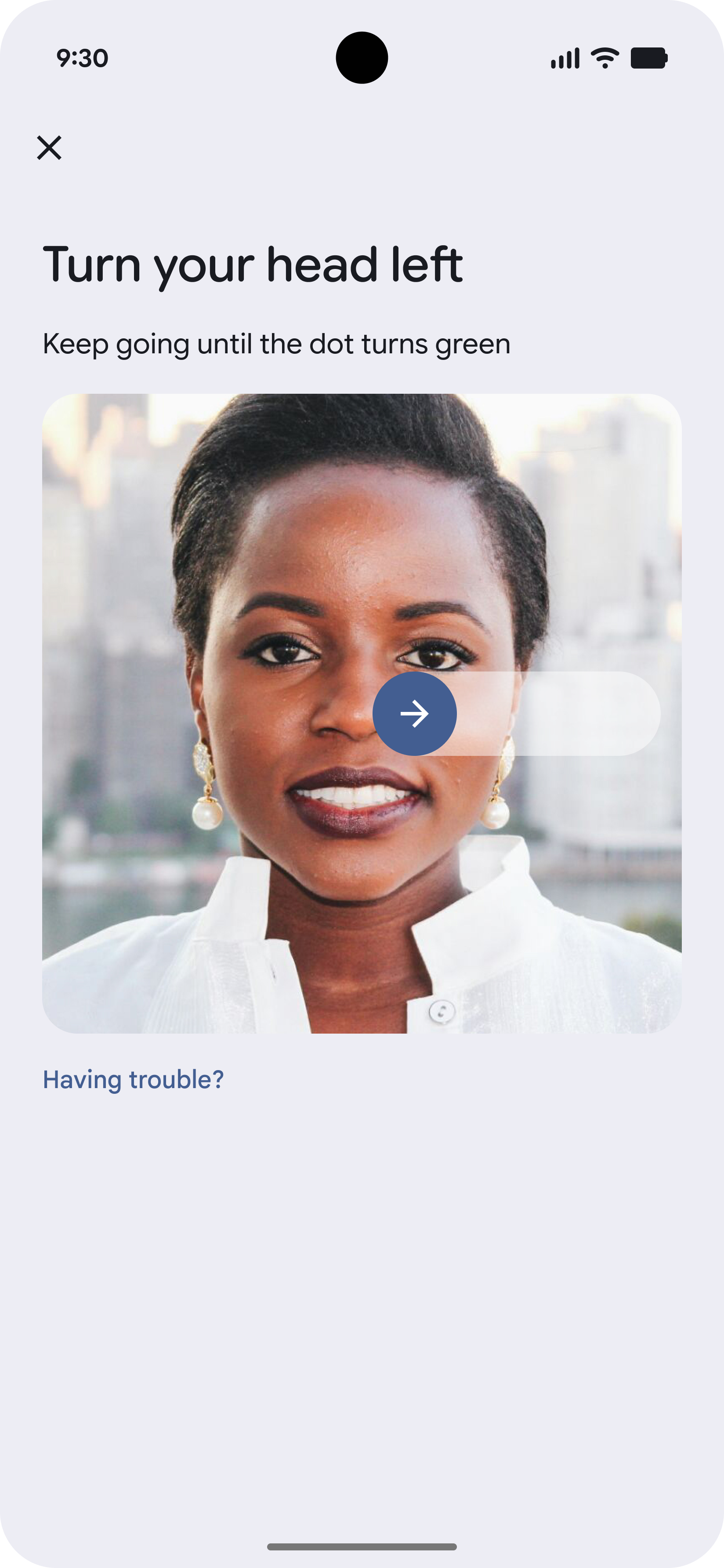 Nach der Bestätigung wird die Anfrage an den Aussteller gesendet.
