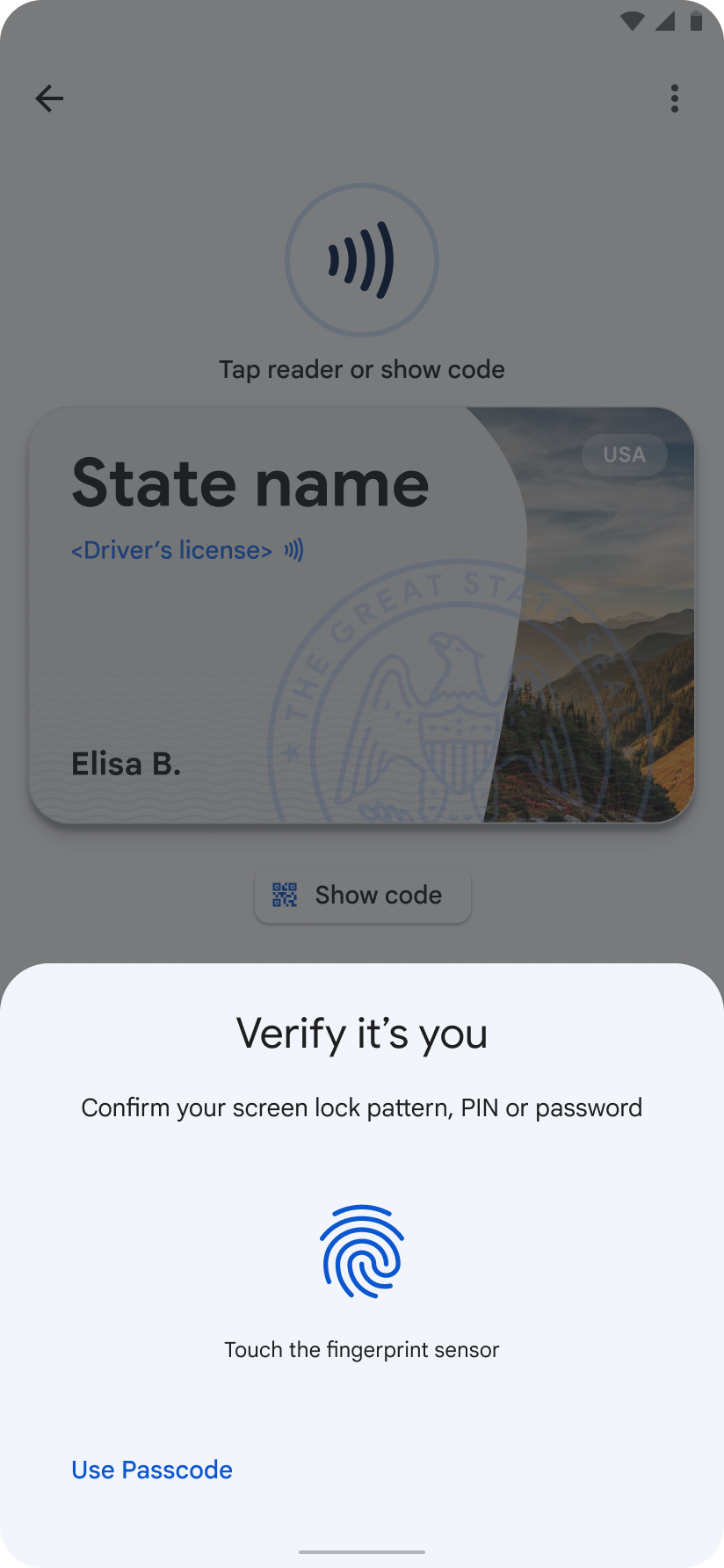 على المستخدم المصادقة لعرض المزيد من التفاصيل.