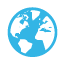 웹사이트의 지구 표시기