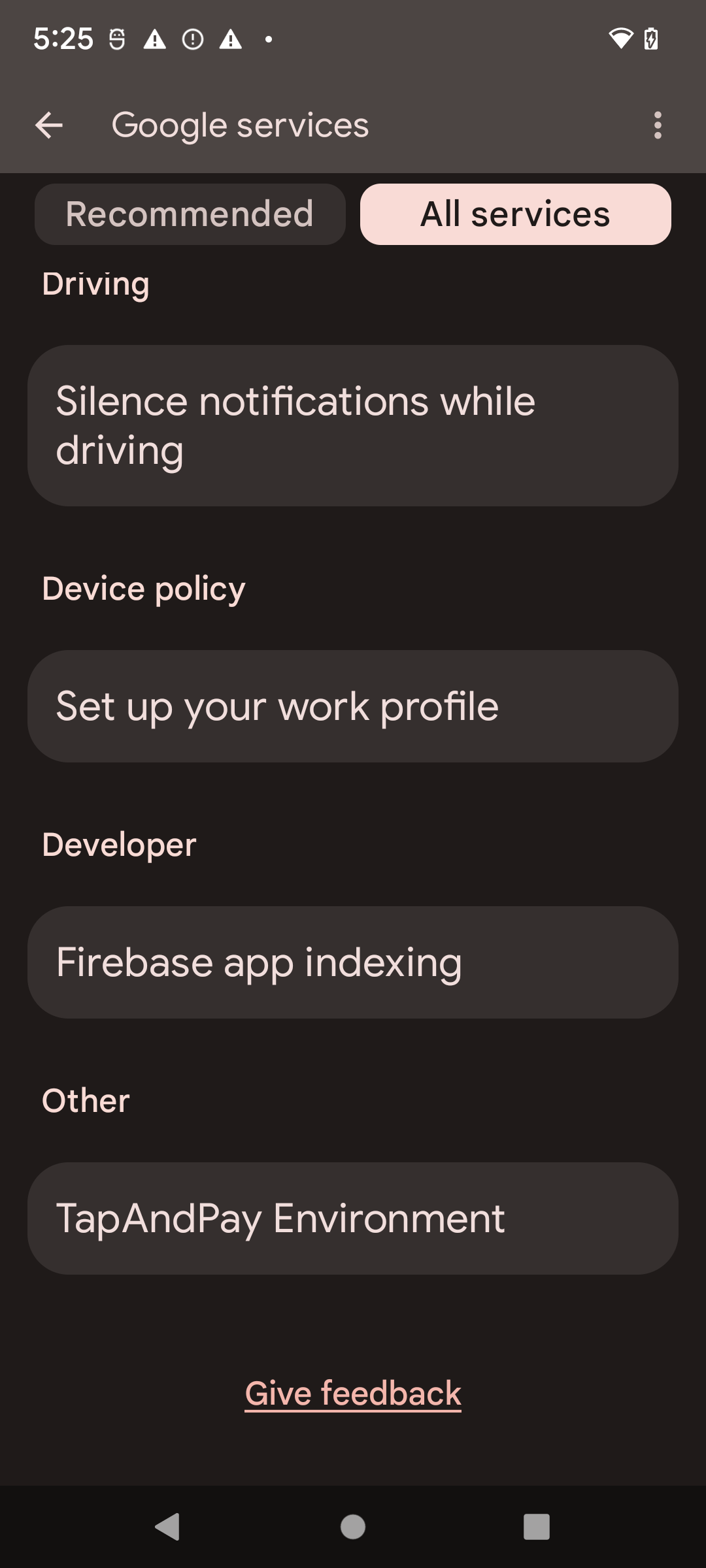 Ortam değişikliği onayının ekran görüntüsü