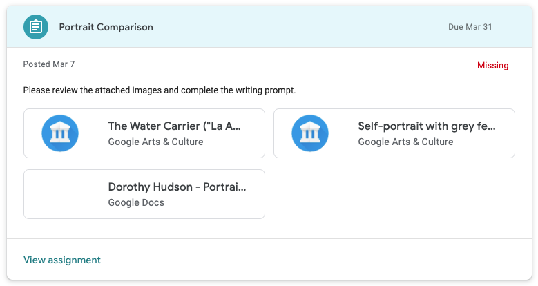Menu suspenso de prévia da atividade com cards de complementos